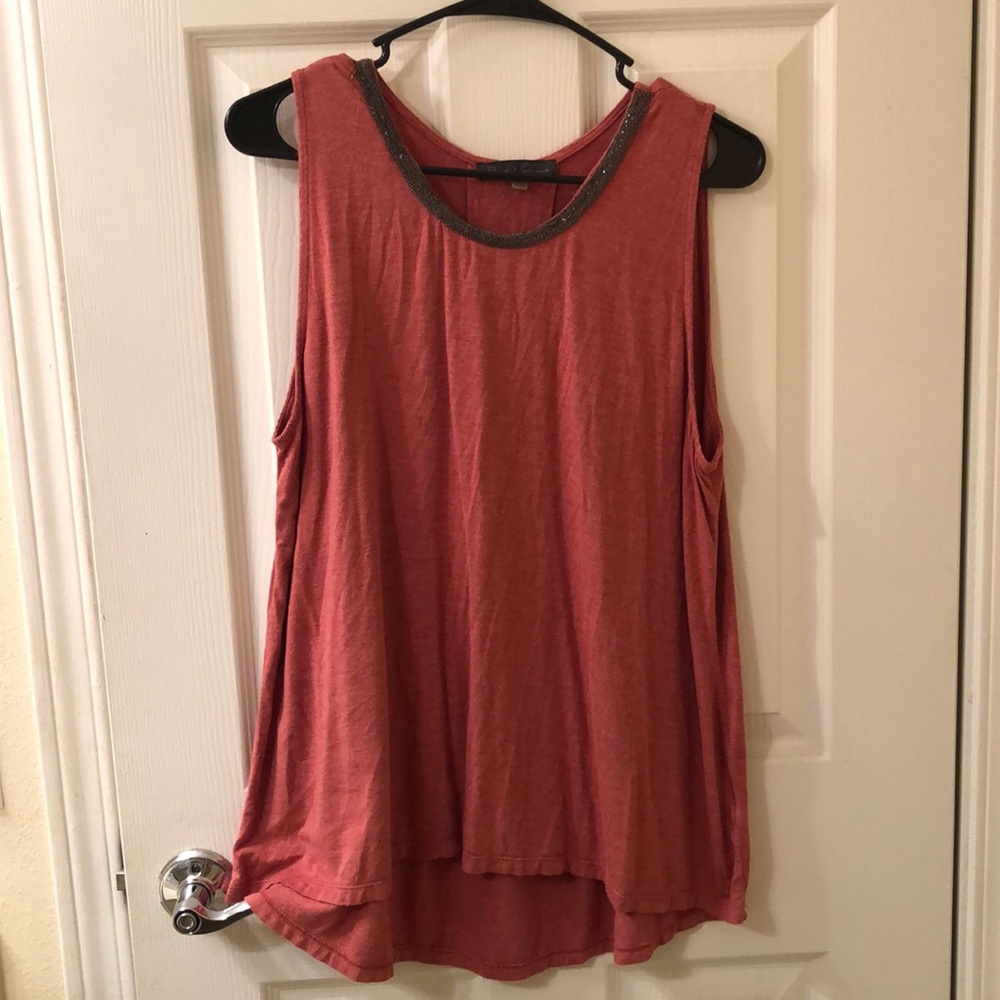Rose & Olive tank top